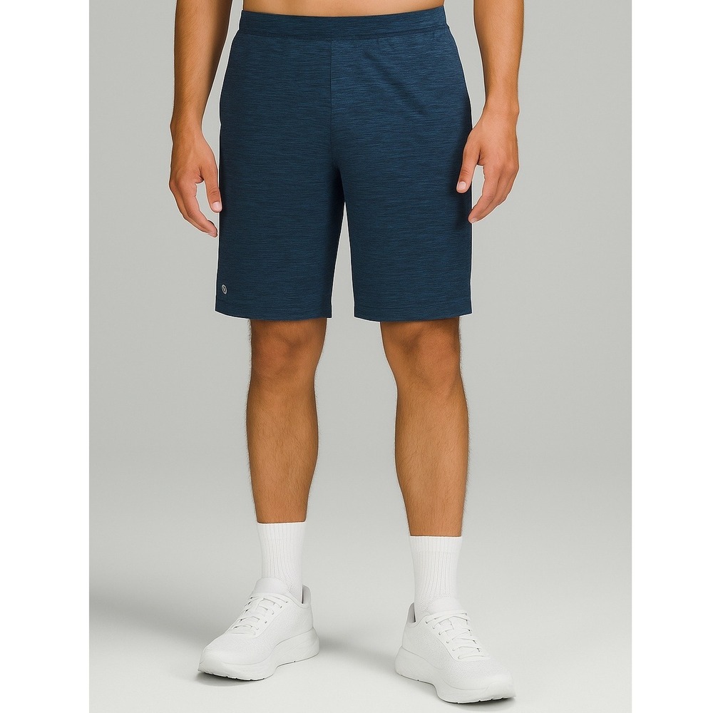 Lululemon Mens Pace Breaker Athletic Shorts 9" Linerless Blue Medium Outdoors